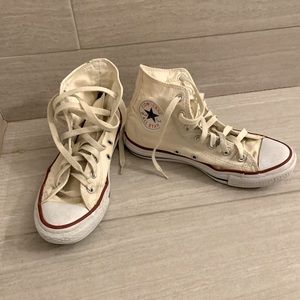Off White Converse All Stars Chuck Taylor Ivory